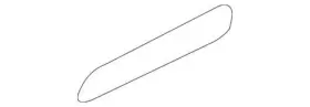 76927-04020 Toyota Genuine Side Panel Protector