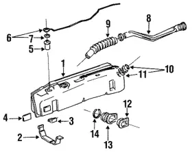 77658-17010 Toyota Genuine Edge Guard
