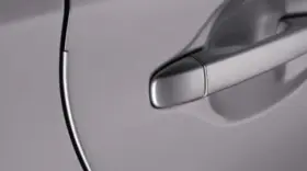 Pt936-02140-11 Toyota Oem Accessories Genuine Door Edge Guards Slate Metallic