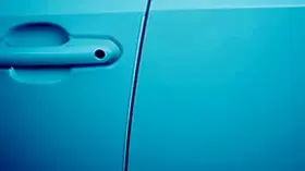 Pt936-42190-08 Toyota Oem Accessories Genuine Door Edge Guards Blue Flame