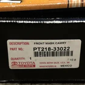 Pt218-33022 Toyota Genuine Oem Camry 2002-2006 Full Front End Mask Cover Bra New #3