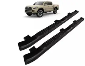 Pt767-35113 Toyota Genuine Tacoma Double Cab Lb Black Oval Tube Steps