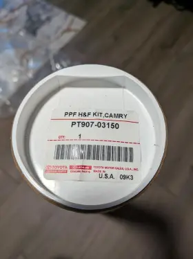 Pt907-03150-ff Toyota 2015-17 Camry Paint Protection Film Fender Oem Pt907-03150 New
