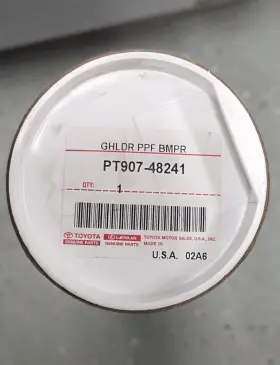 Pt907-48241 Toyota Oem Paint Protection Film For Grand Highlander Front Bumper 2024 - 2026