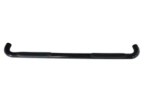 1130302043 Trailfx - 3 Inch Cab Length Black Round Step Bars