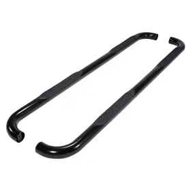 A0053b Trailfx - 3 Inch Cab Length Black Round Step Bars A0053b Trailfx - 3 Inch Cab Length Black Round Step Bars