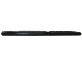 A1534b Trailfx Step Nerf Bar - 4 Inch Oval Straight Powder Coated Black Mild Steel Rock #3