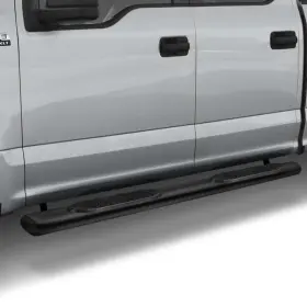 A1555t Trailfx - 4 Inch Black Oval Straight Side Steps #2