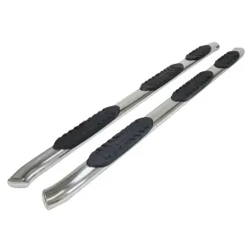 A7058s Trailfx With Step Pads Bed 5 In Oval Straight Pol Stainless Steel Roc