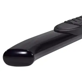A7072b Trailfx - 5 Inch Cab Length Black Oval Bent End Side Steps