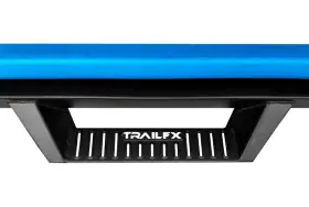 Dhs006b Trailfx - 3.5 Inch Drop Down Cab Length Black Triangular Hoop Steps #3