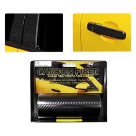 Trimbrite 031219000420 T1850 Carbon Fiber 5-7/8 Inch X 6ft Black Protective Film Roll