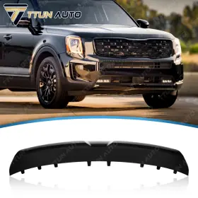 03-tel19-008-3b Ttun Front Bumper Skid Plate For 2020-2022 Kia Telluride 86577-s9000 Gloss Black