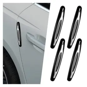 Uhanbut-unb-103 Uhanbut 4 Pack Car Door Edge Guards Anti-scratch 4.44 0.64 0.38 Inch Black