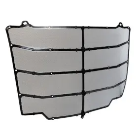 20616 United Pacific Bug Grille Screen Painted Black Steel M For Freightliner #2