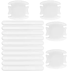 5135cqwn9123 Valuebargain 14pcs Door Handle Protectors For Vehicles Clear Anti-scratch Car