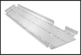 4064 Van Compass Fuel Tank Skid Plate For 19 2500/3500