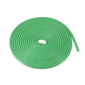 00f00d40a230609 Vekauto Car Door Edge Guard 16.4ft U Shape Rubber Trim Green