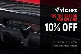 Vpp18265 Vicrez For Ford Mustang 24 Pre-cut Protection Paint Ppf Rear Spoiler W Raised #2