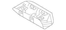 1ea-501-732-b Volkswagen Genuine Stone Guard