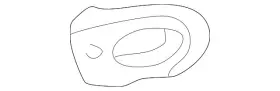 1j0-018-967-a Volkswagen Genuine Skid Plate Rear Bracket