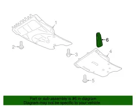 3qf-825-921 Volkswagen Genuine Support #2