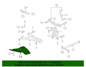 4l0-501-562 Volkswagen Genuine Stone Guard #2