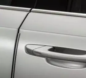 561-071-370-i7f Volkswagen Genuine Door Edge Guards - Urano Grey 5k5k