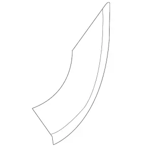 5c5-821-713-a Volkswagen Genuine Stone Guard