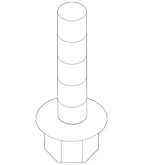 N-905-298-03 Volkswagen Genuine Stone Guard Bolt