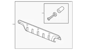 Volvo 8670931 Genuine Skid Plate