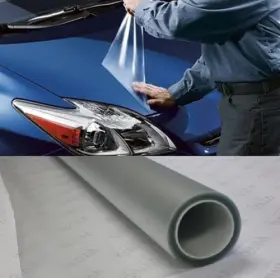 Vvivid 700549305504 Clear Gloss Protection Anti-scratch Film 7mil - 12 Inch X 180