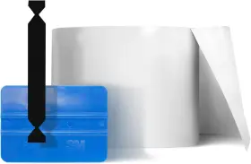 Vvivid 705625524534 Clear Paint Protection Bulk 4 Inch X 120 With Toolkit Transparent