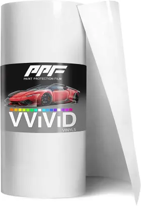 Vvivhighglsppf6inx120in Vvivid High Gloss Paint Protection Film Ppf 6 Inch X 120 Transparent