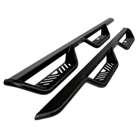 20-13295 Westin Outlaw Drop Nerf Step Bars Textured Black