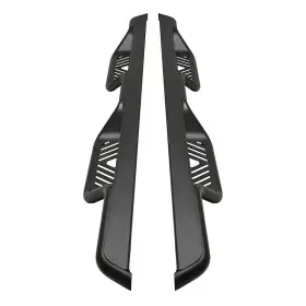 20-13565 Westin 4 Inch Outlaw Series Cab Length Black Round Drop Nerf Step Bars