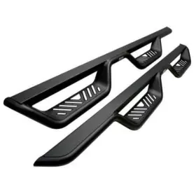 20-14065 Westin Outlaw Drop Step Bars - Textured Black Finish