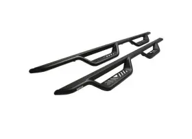 20-14085 Westin Outlaw Drop Step Bars - Black Powdercoat Finish