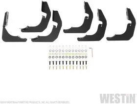 21-21405 Westin Pro Traxx 4 Inch Oval Nerf Step Bars - Black Powdercoat Finish #3