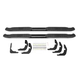 21-23515 Westin Pro Traxx 4 Inch Oval Nerf Step Bars - Black Powdercoat Finish