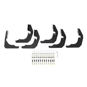 21-23565 Westin Pro Traxx Cab Length 4 Inch Oval Step Bars Black - #3
