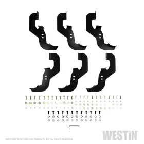 21-24130 Westin Pro Traxx 4 Inch Oval Nerf Step Bars - Polished Stainless Steel #2