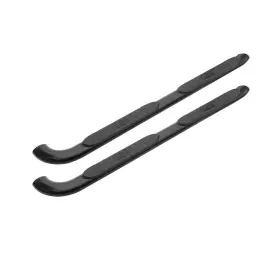 21-3245 Westin Platinum 4 Inch Oval Nerf Step Bars - Black Powdercoat Finish