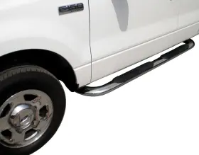 21-3940 Westin Platinum 4 Inch Oval Nerf Step Bars - Polished Stainless Steel Finish #2