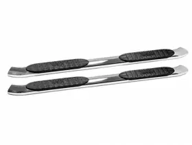 21-51310 Westin Pro Traxx 5 Inch Oval Nerf Step Bars - Polished Stainless Steel