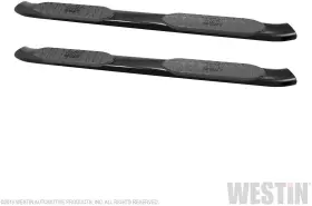 21-51335 Westin Pro Traxx 5 Inch Oval Nerf Step Bars - Black Powdercoat Finish #2