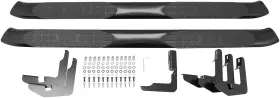 21-51335 Westin Pro Traxx 5 Inch Oval Nerf Step Bars - Black Powdercoat Finish