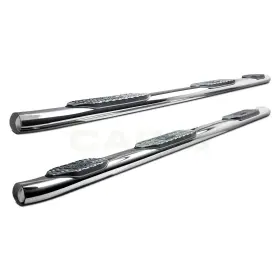 21-534760 Westin - 5 Inch Pro Traxx Wheel-to-wheel Polished Oval Tube Step Bars #3