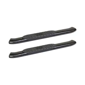 21-53705 Westin Pro Traxx 5 Inch Oval Nerf Step Bars - Black Powdercoat Finish