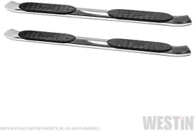 21-54010 Westin Pro Traxx 5 Inch Oval Nerf Step Bars - Polished Stainless Steel